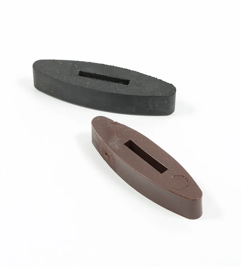 Rubber Rein Stops Pair Brown